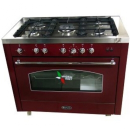 OMAHA COOKER 5 BURNERS 02179RED