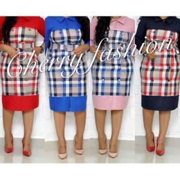 LADIES CLASSY CORPORATE DRESS 2 (AVAILABLE IN ALL SIZES)