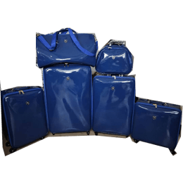 LUXURY 6 PIECE COMPLETE SET TRAVELLING LUGGAGE