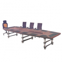 14-Man Executive Conference Table (Metal Legs) 