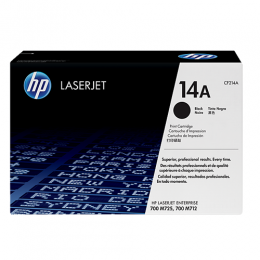 HP 14A Black Original LaserJet Toner Cartridge(CF214A)