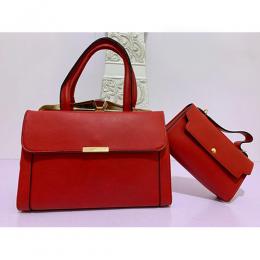 WOMEN'S LUXURY 2 PIECE HAND BAG 