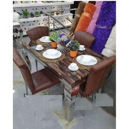 Marble Dining Table Sittings Chairs By Six Seater