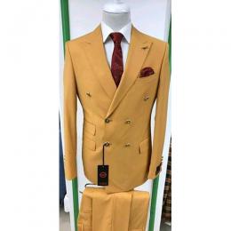 CLASSY 3 PIECE MEN'S SUIT|BROWN (AVAILABLE IN ALL SIZES) 030