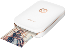 HP Sprocket Photo Printer | White (Z3Z91A)