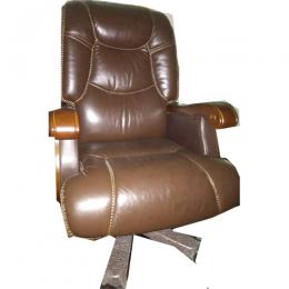 DELUXE EXECITIVE OFFICE CHAIR|LEATHER DEL 209