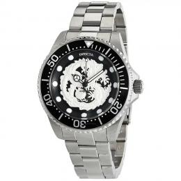 INVICTA 26489 MEN’S PRO DIVER AUTOMATIC DRAGON BLACK DIAL WATCH