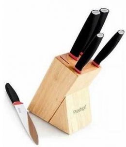 Prestige S/S 6pcs Knife Block Set - 56076 