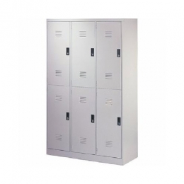 6-Compartment Storage Cabinet