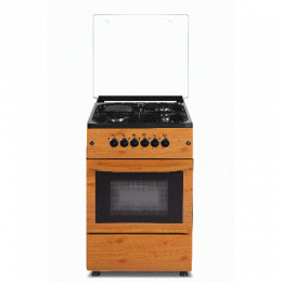 MAXI Gas Cooker 60*60 (3+1) Wood