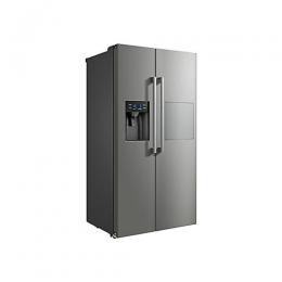 Midea HC-657WEN Side by Side Refrigerator 490 Litres - Inox