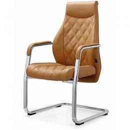 DELUXE OFFICE VISITOR'S CHAIR|LEATHER|DEL 222