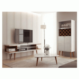 PROVINCIA TV STAND|RACK AXEL 1.4 BR GLOSS/NATURAL