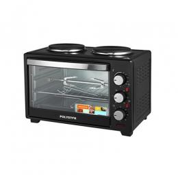 Polystar 25Ltrs Toaster oven with 2hot plates|PV-V25B