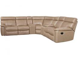 Vitafoam Bruno Sectional Sofa (Real Leather) - deluxe.com.ng