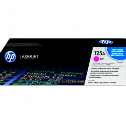 HP 125A Magenta Original LaserJet Toner Cartridge (CB543A)