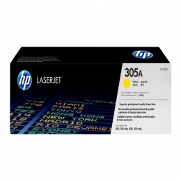 HP 305A Yellow Original LaserJet Toner Cartridge (CE412A)