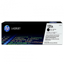 HP 131A Black Original LaserJet Toner Cartridge (CF210A)