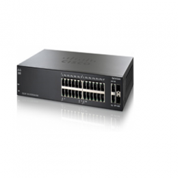 Cisco SF200-24P 24-Port 10 100 PoE Smart Switch