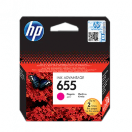 HP 655 Magenta Original Ink Advantage Cartridge (CZ111AE)