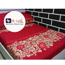 Deluxe Bedsheets With Four Pillow Cases