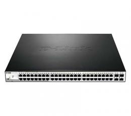 48-Port 10/100/1000BaseT PoE + 4 Gigabit SFP ports Web Smart SKU DGS-1210-52MP - deluxe.com.ng