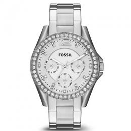 FOSSIL ES3202 WOMEN’S RILEY MULTI-FUNCTION STAINLESS STEEL WATCH