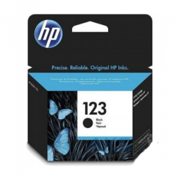 HP 123 Black Original Ink Cartridge (F6V17AE)