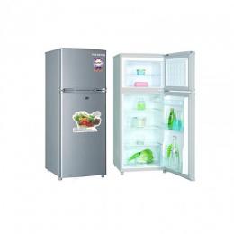 Polystar PVDD-215L Double Door Refrigerator(Silver)