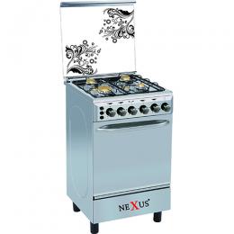 NEXUS GCCR-NX-5000S(4+0)-NEXUS SILVER COOKING RANGE GAS COOKER