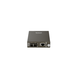 D-LINK 0Base-LX SM SC Gigabit Fiber Media Converter (Up to 10km) UK plug - deluxe.com.ng