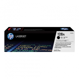 HP 128A Black Original LaserJet Toner Cartridge(CE320A)