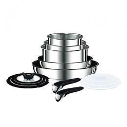 Tefal Ingenio Pots And Pans Set, Stainless Steel