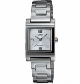 Casio LTP1237D-7A Women’s Silver-Tone Analog Bracelet Watch