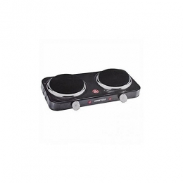 Master Chef Double Hot Plate –Black