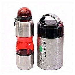 Master Chef Water Bottle & Food Flask For Kids