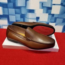 SALVATORE FERRAGAMO LUXURY CASUAL MEN'S SHOE|BROWN(AVAILABLE IN ALL SIZES)