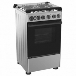 Midea 3-Burner Gas + 1 Electric Cooker 20BMG4G007-S, With Oven & Grill