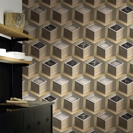 3D PATTERNED MOOKA WALLPAPER - MK1003