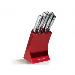 Morphy Richards 5 Piece Accent Knife Block 