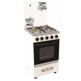 Nexus Gas Cooker GCCR-NX-5055W (4.0)White
