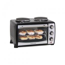 Andrew James Fantastic Multi-Use 24 Litre Mini Electric Oven & Grill, With Double Top Heating Hobs