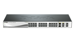 24-Port 10/100Mpbs PoE Smart Switch with 4 1000BaseT Copper SKU DES-1210-28P - deluxe.com.ng