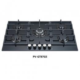 POLYSTAR PV-GT87G5 5 BURNER BUILT IN GAS HOB