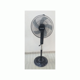 SCANFROST SFRF18RCB - 18 STAND FAN, AS 5 BLADE WITH REMOTE, BLACK COLOR
