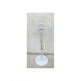 SCANFROST SFRF18RCW 18INCHES STANDING FAN AS 5 BLADE WITH REMOTE, WHITE COLOR