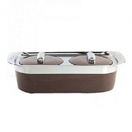 VTCL Two In One Casserole Set, Brown 