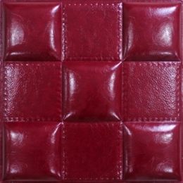 3D WINE LEATHER WALL PANEL - XK-59