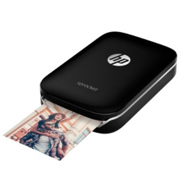 HP Sprocket Photo Printer | Black (Z3Z92A)