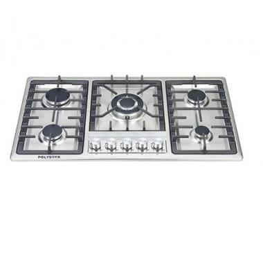 Polystar 5 Burner In-built Gas Hob|PV-HBS5807